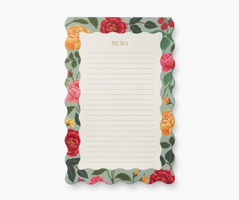 Roses Large Memo Notepad | Rifle Paper Co. | Rifle Paper Co.