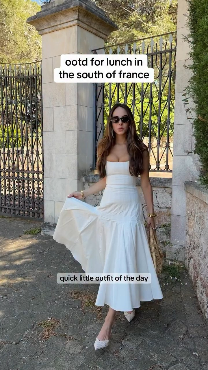 quick little ootd for lunch in the south of france 🤍learned the hard way you can’t take pictures in the famous walkway at @hotelducapedenroc if you’re not staying at the hotel… even if you go for lunch…

#LTKootd #LTKTravel #LTKSeasonal