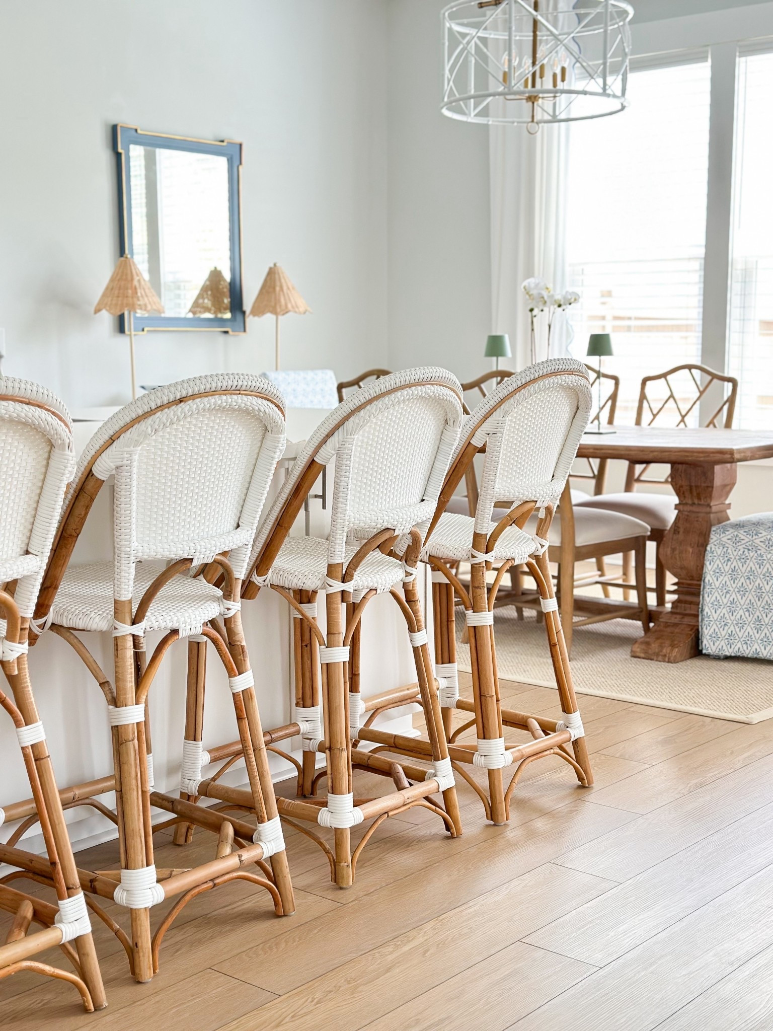 Counter stools on sale! I have had these for 3 years & they still look new - very kid friendly 

Serena and Lily sale, rattan counter stools, coastal kitchen, white stools, rattan stools, white kitchen, coastal home, coastal decor 

#LTKSaleAlert #LTKHome