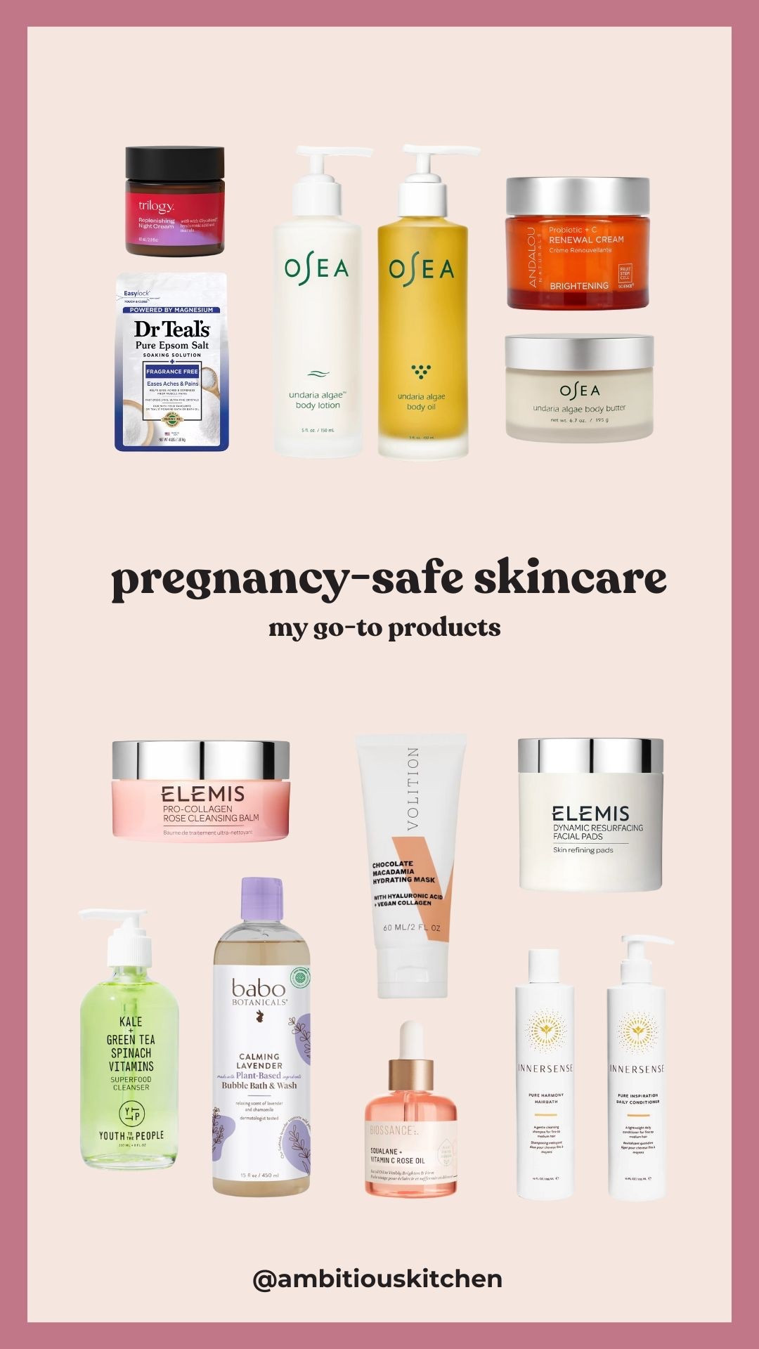 pregnancy-safe skincare must-haves! 

#LTKBeauty