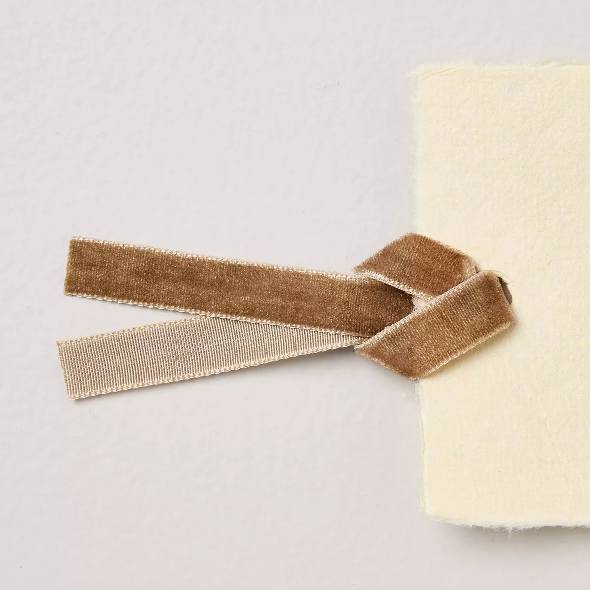 Place Setting Cards with Brown Velvet Ribbon 12ct - Hearth & Hand™ with Magnolia | Target