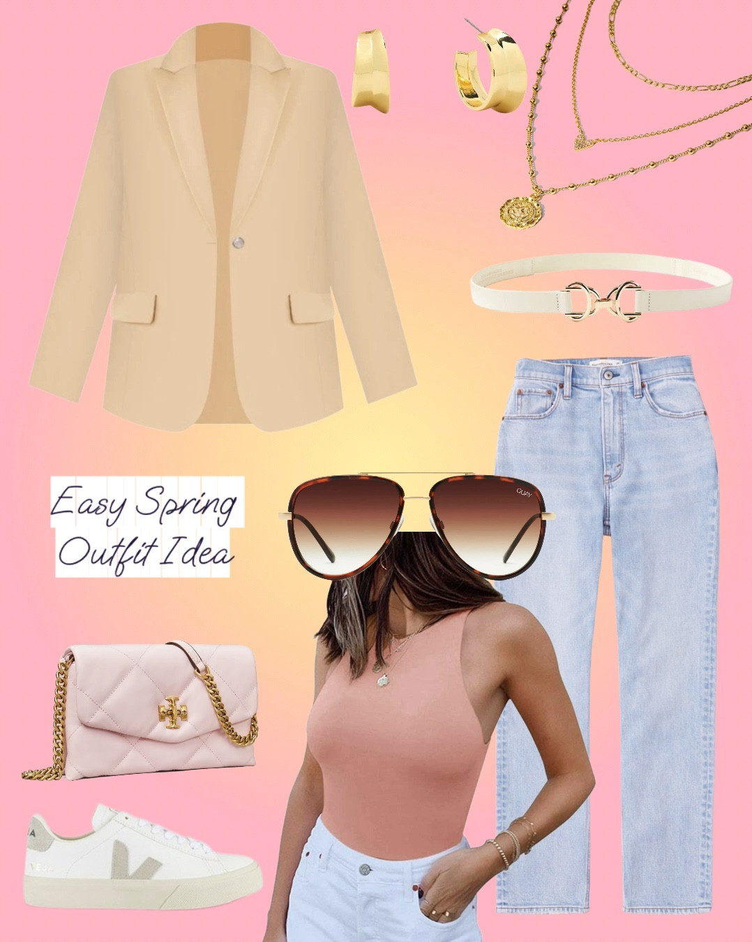 Easy casual outfit for spring! 🌸

Additional styles and plus size options included 🌟

#springoutfit
#casualoutfit
#sneakersoutfit
#blazeroutfit
#weekendoutfit
#brunchoutfit

Brunch outfit, weekend outfit, blazer outfit, sneakers outfit, casual outfit, spring outfit 

#LTKSeasonal #LTKshoecrush #LTKstyletip