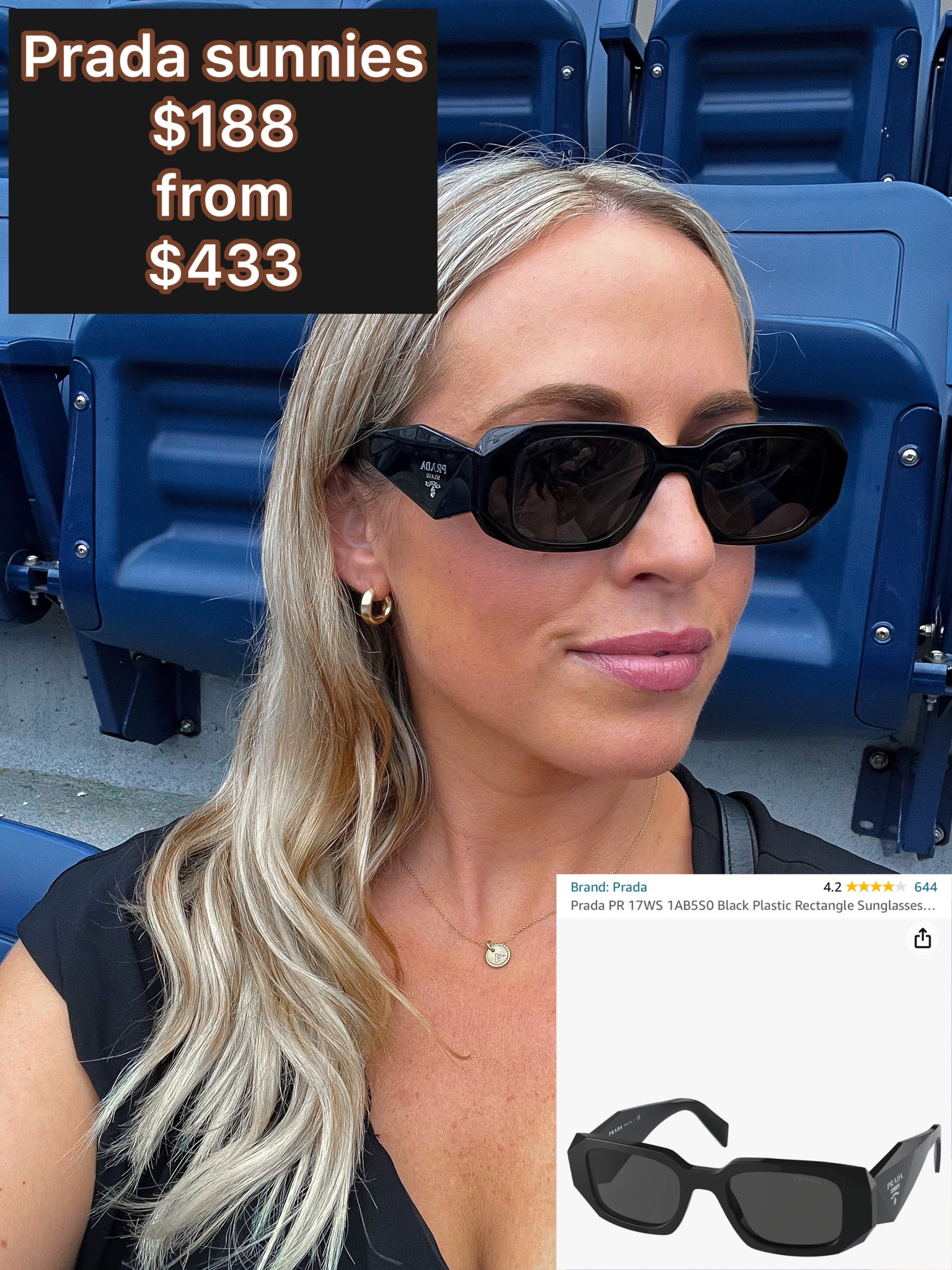 Prada sunglasses 

#LTKtravel #LTKSeasonal #LTKsalealert