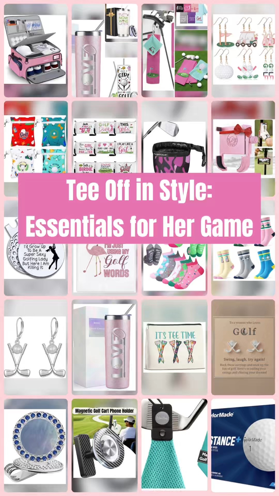 Make her holidays hole-in-one perfect! 

From socks and towels to organizers and golf must-haves, these gifts are practical, fun, and totally her style. 

Every little extra makes her game easier, 
more organized, and way more enjoyable!

#GolfInStyle #LadyGolfer #GolfGifts #GolfLife #WomenWhoGolf #GolfAccessories #GolfEssentials #GolfSeason #GolfStyle #GolfLover

#LTKActive #LTKGiftGuide #LTKHoliday