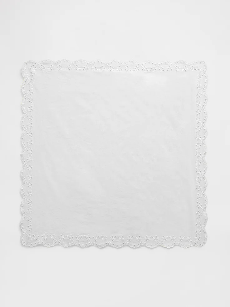 100% Cotton Eyelet Bandana Scarf | Gap (US)