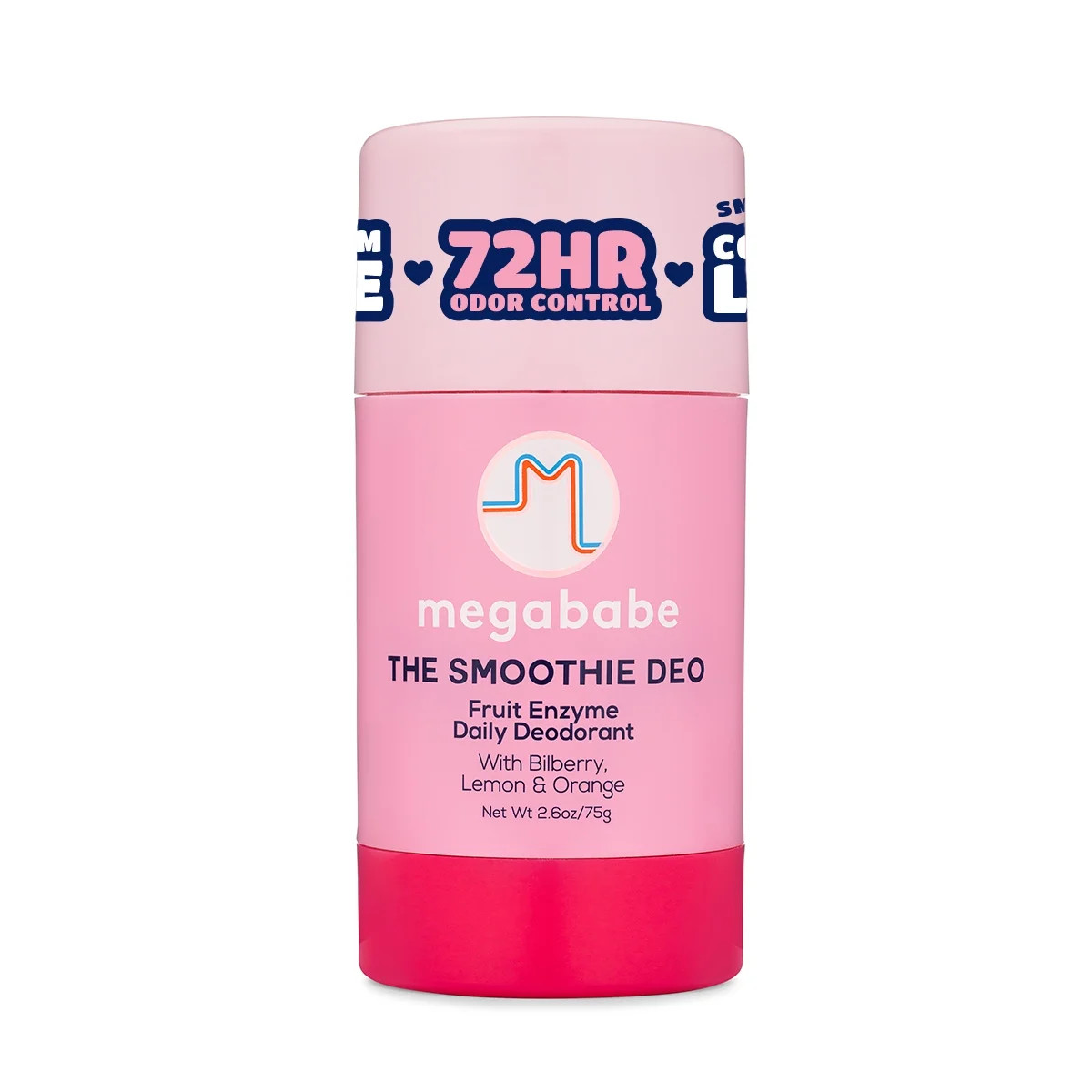 Megababe Smoothie Deo Daily Deodorant Stick, Aluminum-Free, All Natural, 2.6 oz | Walmart (US)