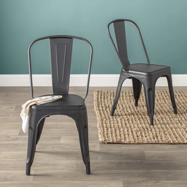 Guilherme Slat Back Stacking Side Chair | Wayfair Professional