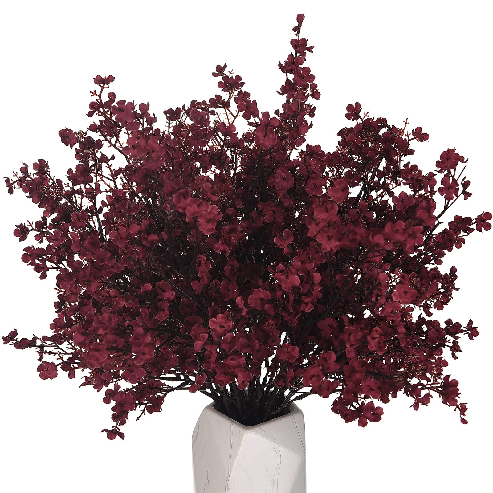 15PCS Artificial Baby Breath Flowers Fake Silk Real Touch DIY Floral Bouquets Decor Wedding Party... | Amazon (US)