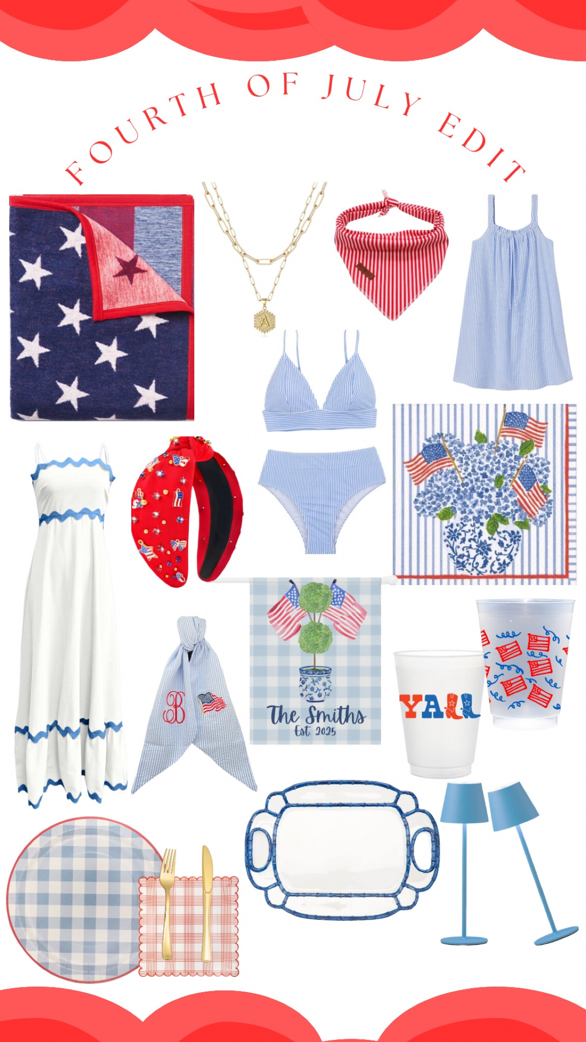 Fourth of July Edit ❤️🇺🇸

Hosting, party, home, entertaining, Fourth of July fashion, patriotic 

#LTKHome #LTKParties #LTKStyleTip