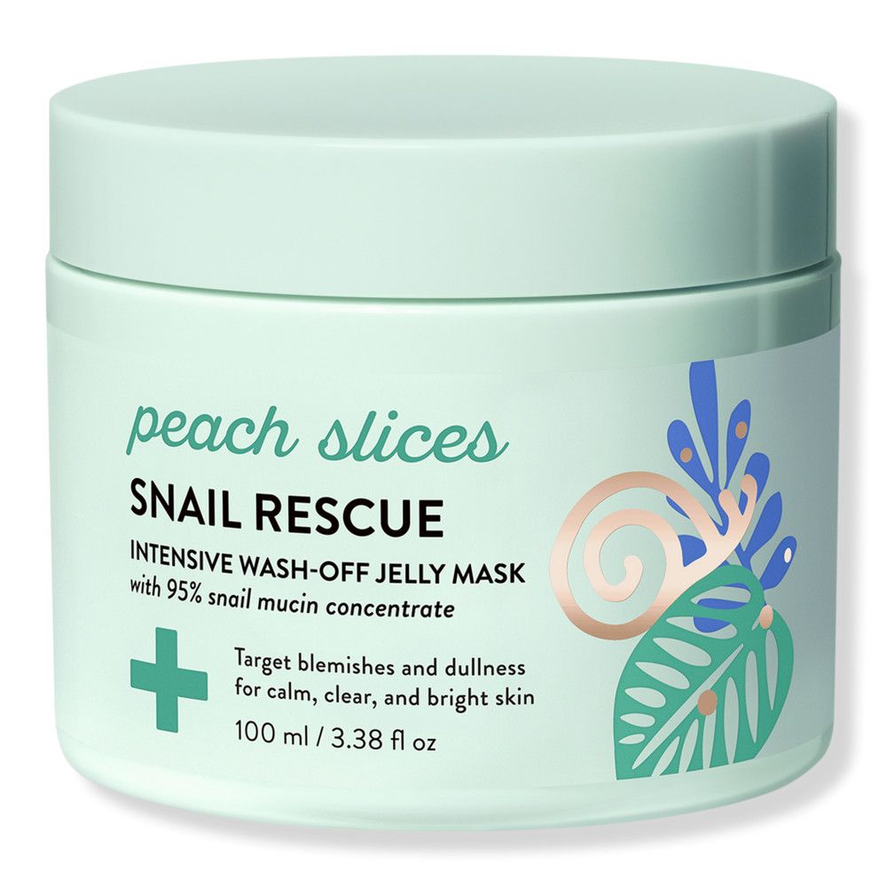 Peach Slices Snail Rescue Intensive Wash-Off Jelly Mask | Ulta