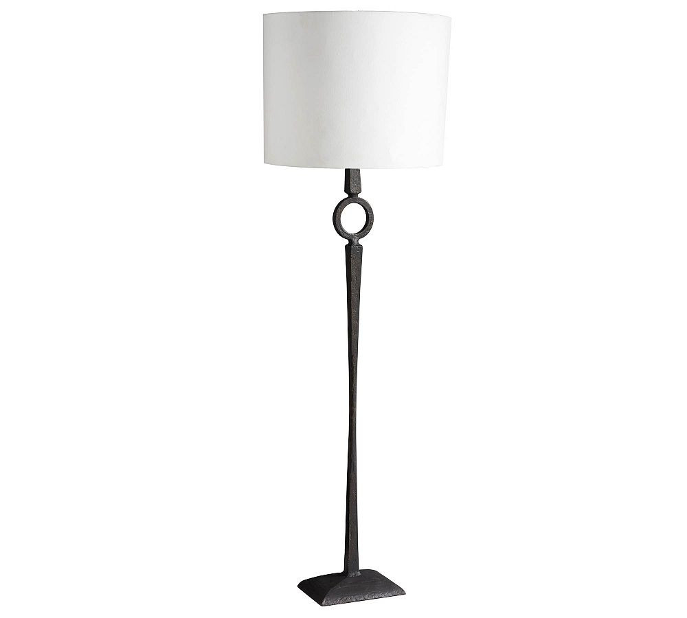 Easton Forged-Iron Floor Lamp | Pottery Barn (US)