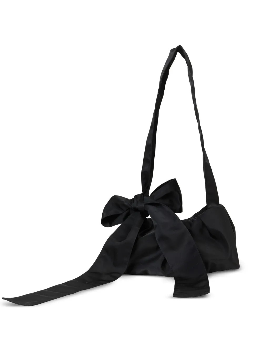 Vesna bow satin shoulder bag | Farfetch Global