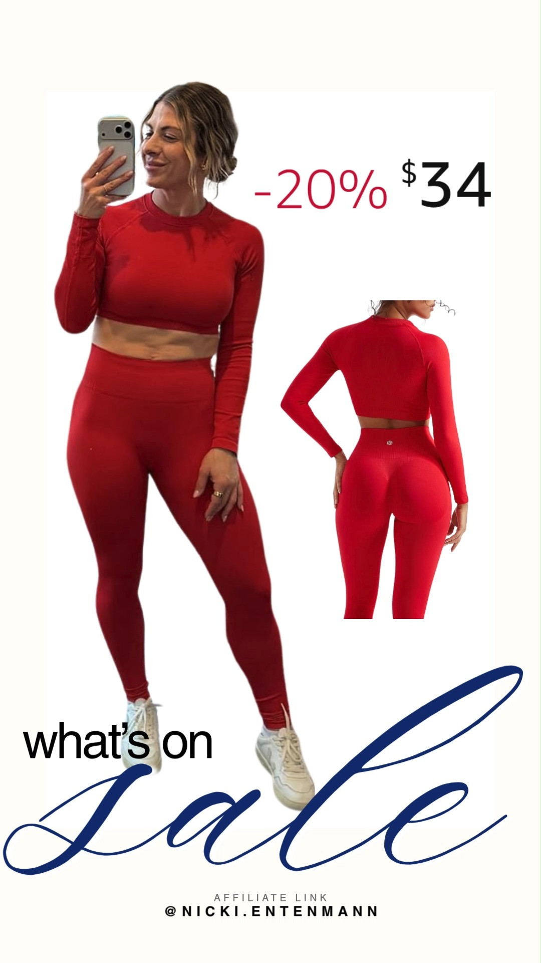 Stylish and comfy workout essentials to power up your fitness game! From seamless leggings to chic sneakers, these picks are a must-have. Wearing a Small! 
#FitnessFashion #AmazonFinds #WorkoutGear #StayActive 

 #LTKootd #LTKActive #LTKSaleAlert