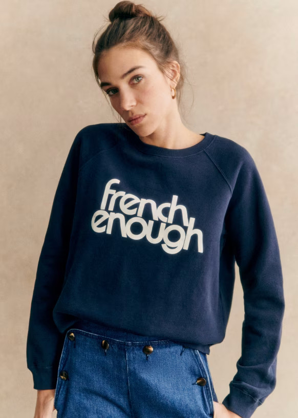 French Enough Sweatshirt | Sezane - UK