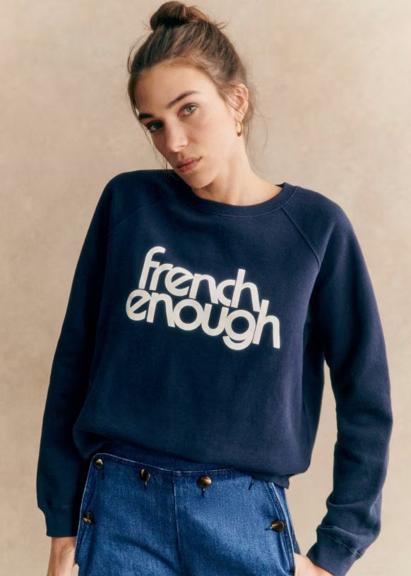 French Enough Sweatshirt | Sezane Paris