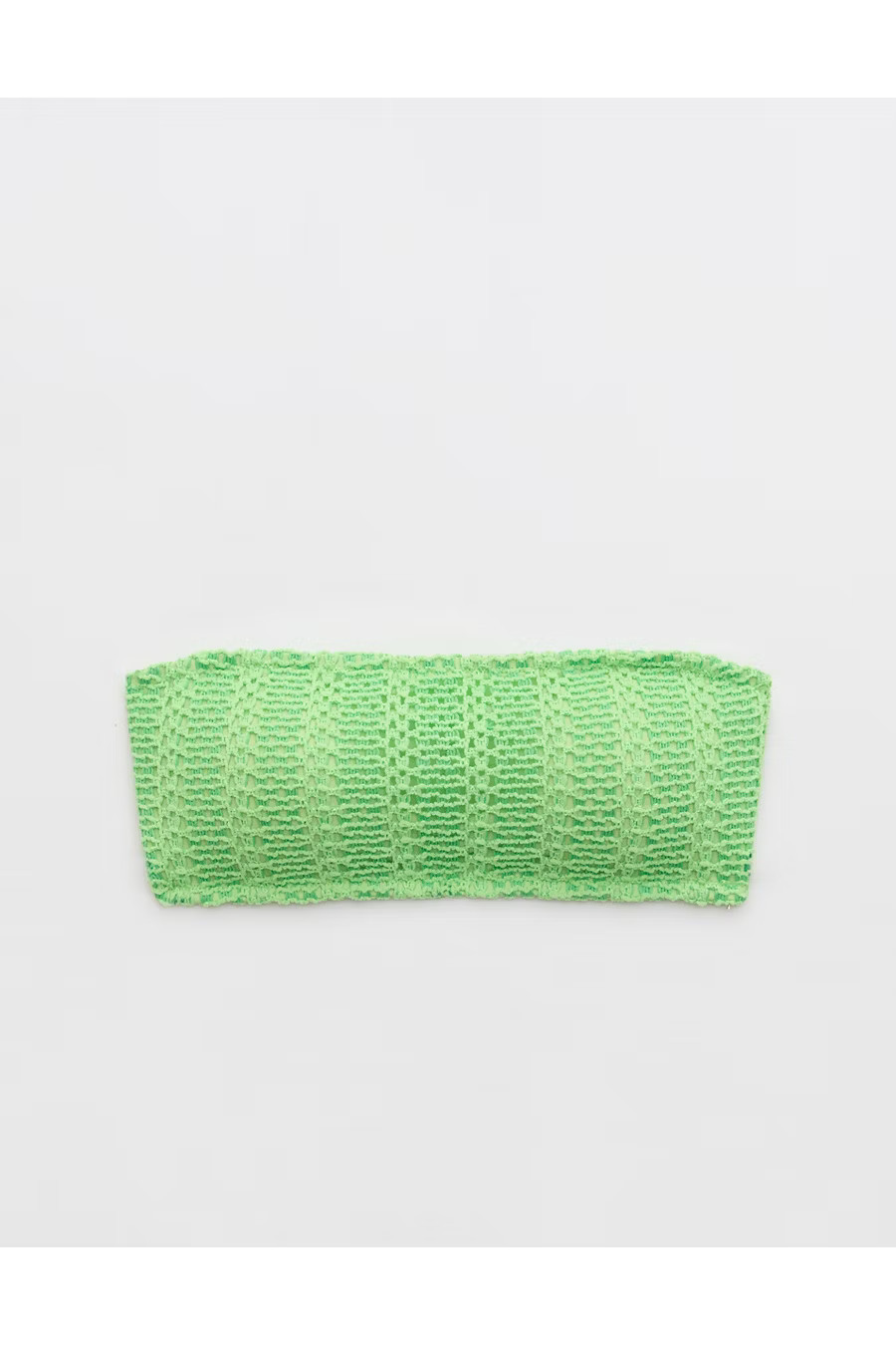 Aerie The Boardwalker Cloudweave Crochet Bikini Top Women's Softest Jade L | American Eagle Outfitters (US & CA)