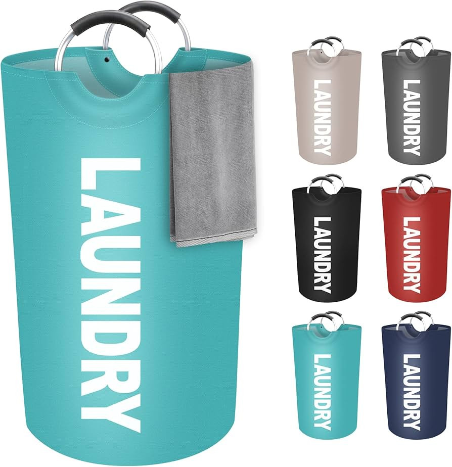 StorageRight 90L Large Laundry Basket, Laundry Hamper, Dirty Clothes Hamper for Laundry, Collapsi... | Amazon (US)