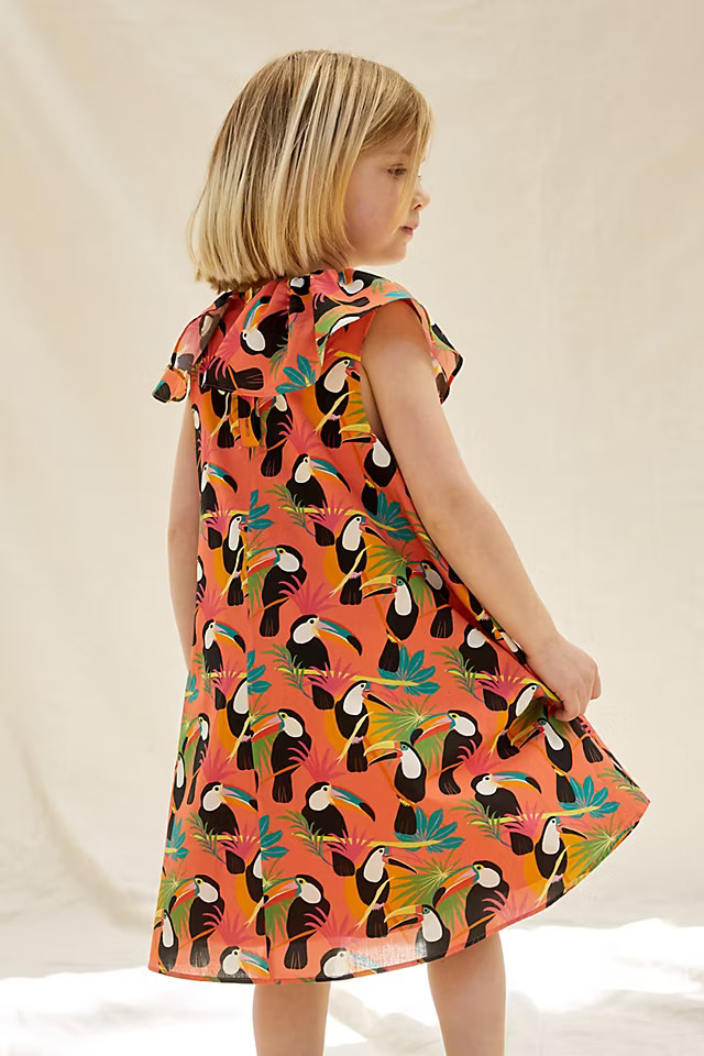 Farm Rio Toucans Kids Dress | Anthropologie (US)