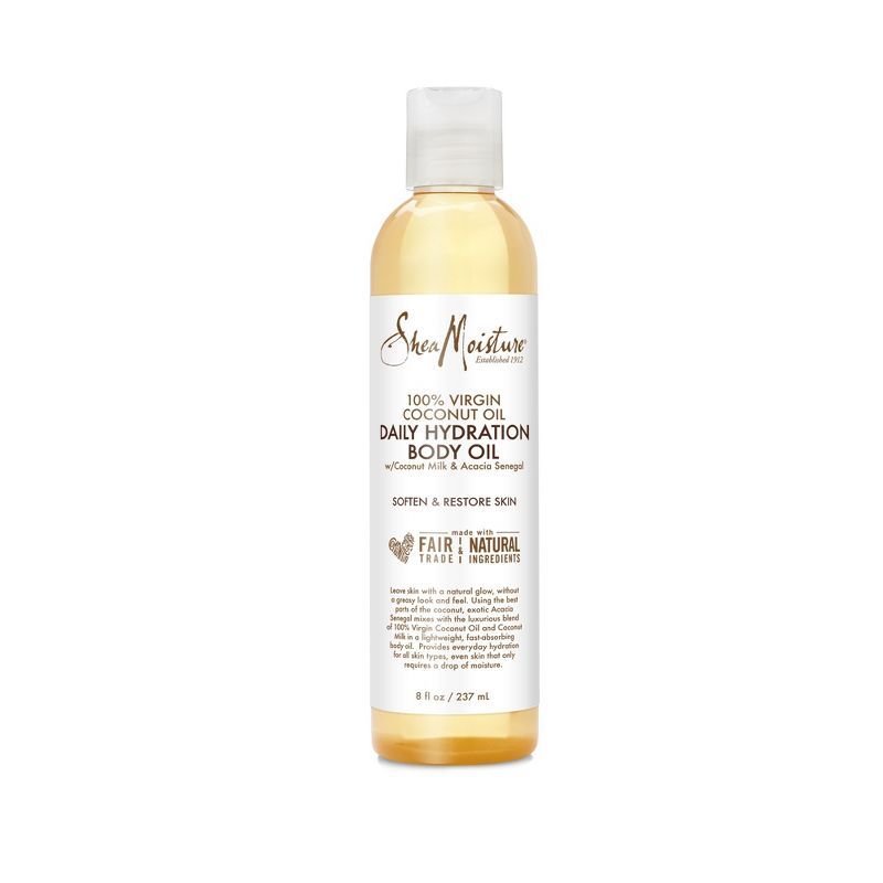 SheaMoisture Daily Hydration Coconut Body Oil - 8 fl oz | Target