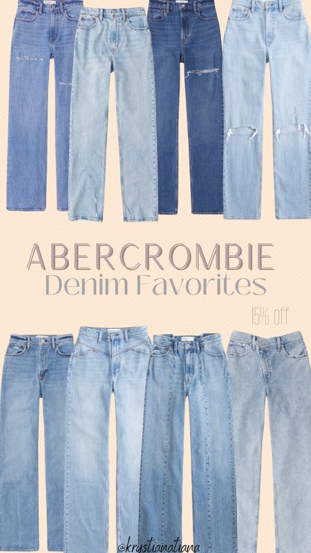 Abercrombie Sale: 15% off denim 🤍









Abercrombie, Abercrombie Denim, Denim Style, Denim Finds, Fashionn

#LTKsalealert #LTKstyletip #LTKfindsunder100