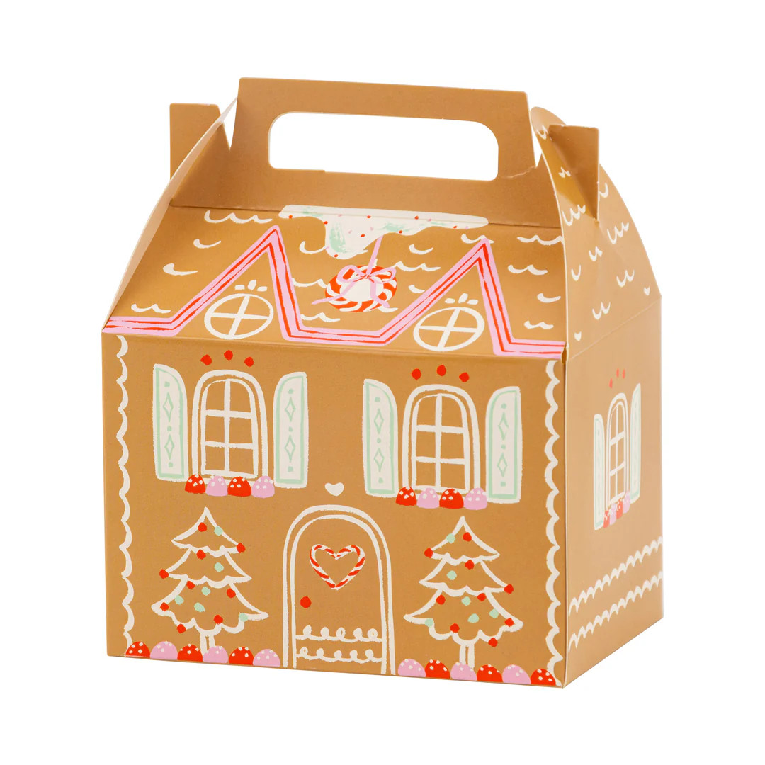 Gingerbread House Treat Boxes | My Mind's Eye