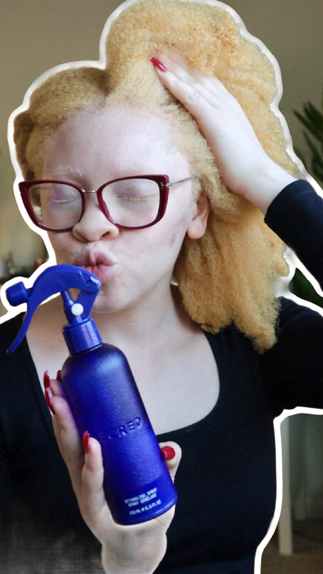 Testing out CÉCRED new Detangling Spray on my super thick type 4 natural hair. I used it to take down my 2 month old dry mini twist and it left my hair so soft. I’m shock 😳 

#LTKBeauty