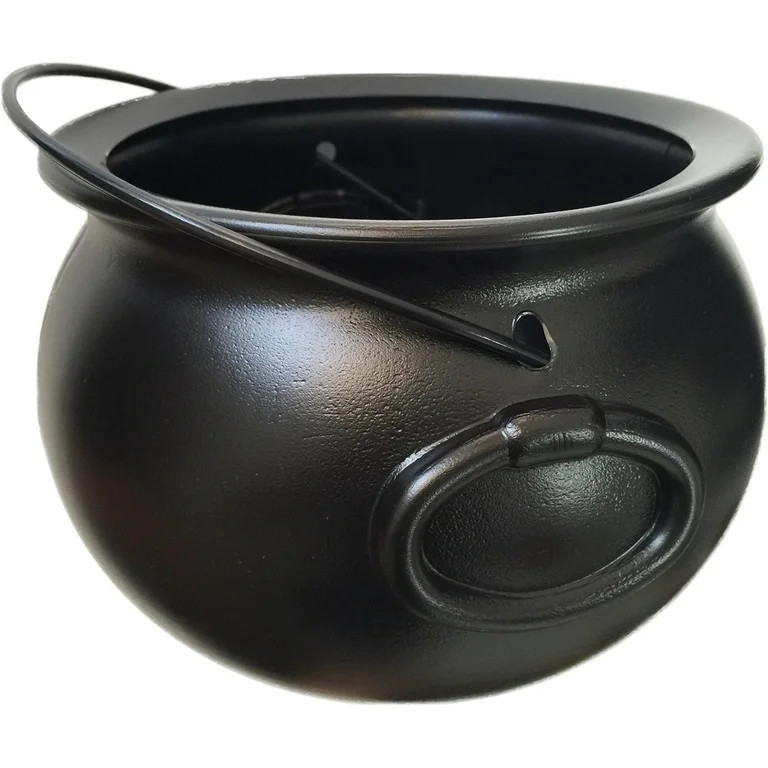 GiftExpress Black Cauldron Kettle Cauldron Halloween Decor Witch Cauldron and Trick or Treat Buck... | Walmart (US)