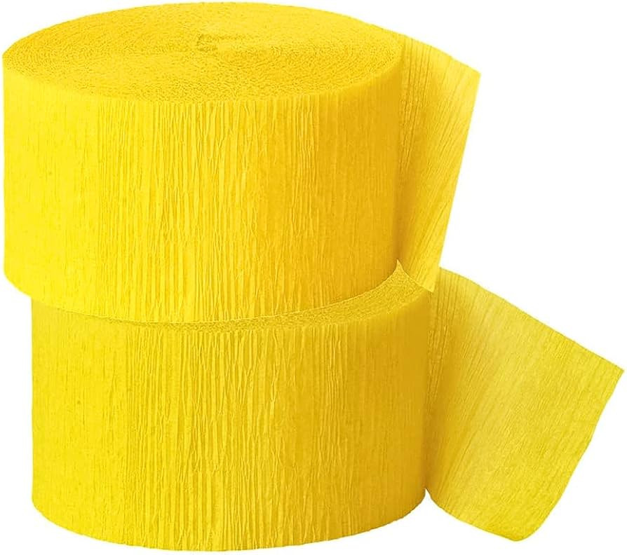 OCD Bargain Crepe Paper Streamer, 81 Feet (2 Piece) - Party Supplies for Parties, Baby Shower, Br... | Amazon (US)