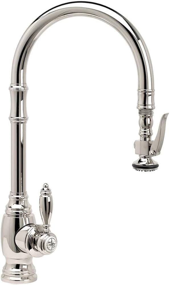 Waterstone 5600-SB Traditional Standard Reach PLP Pulldown Faucet Satin Brass | Amazon (US)