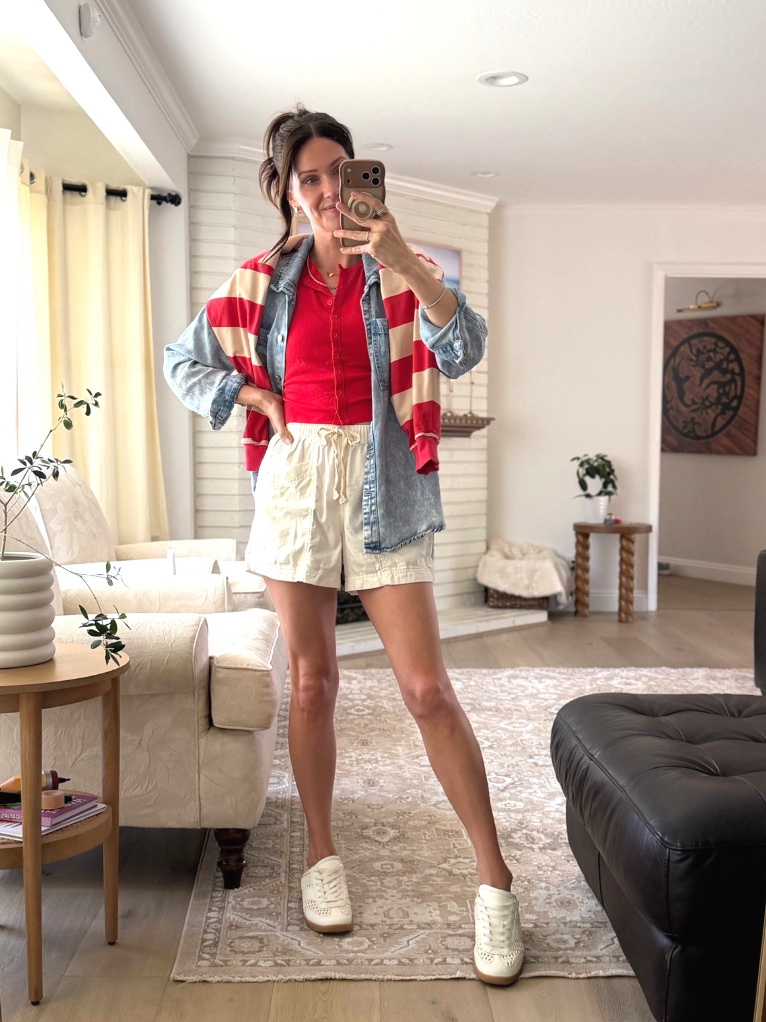 A family fun day outfit  so comfortable and perfect for summer. Everything is true to size.