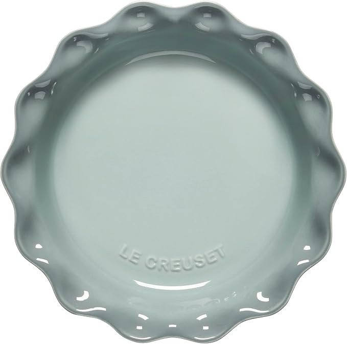 Le Creuset Stoneware Pie Dish, 9", Sea Salt | Amazon (US)