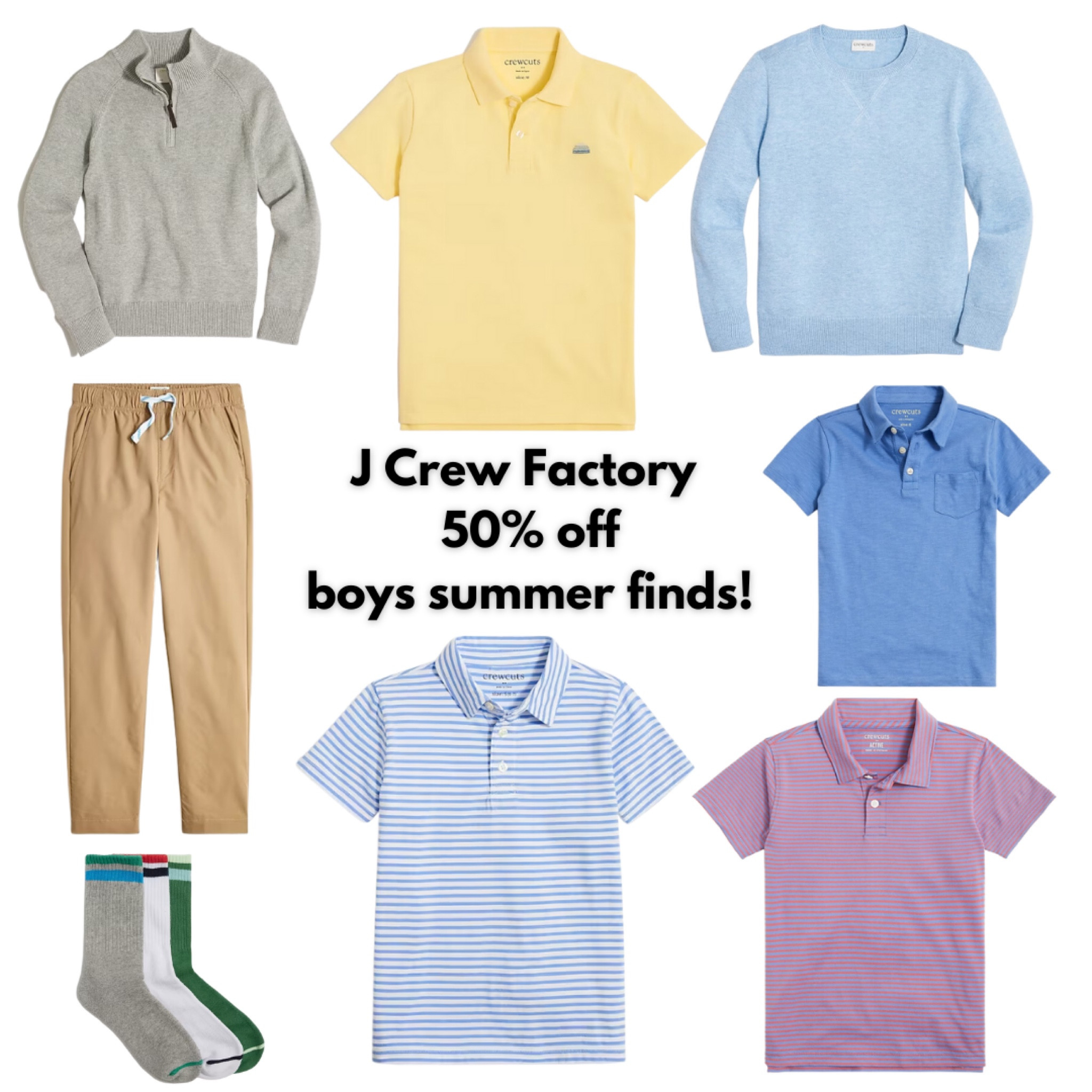 You’ll love how cute your little boy looks in these J Crew Factory finds at a whopping 50% off!

#LTKSeasonal #LTKkids #LTKfamily