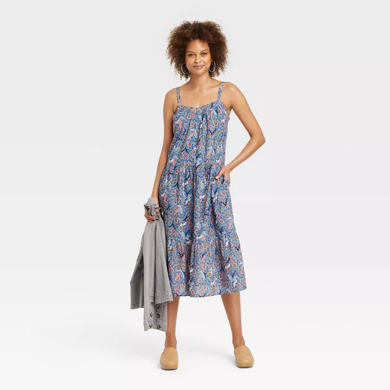 Women's Sleeveless Tiered A-Line Dress - Knox Rose™ | Target