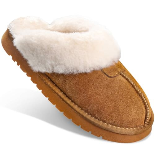 Cuiapl Platform Slippers for Women Warm Shearling Linings Women's Shoe House Slippers Comfortable & Light-Weight | Amazon (US)