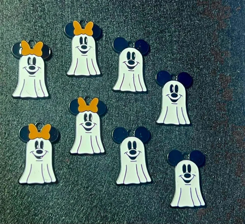Mickey and Minnie Halloween Charms - Etsy | Etsy (US)