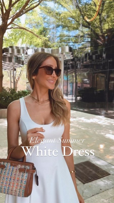 Simple but yet so elegant and classy! Runs tts . Wearing a size small. The perfect summer white dress. Amazing fabric and not see-through it all. 🙌🏻

#LTKTravel #LTKSeasonal #LTKOver40