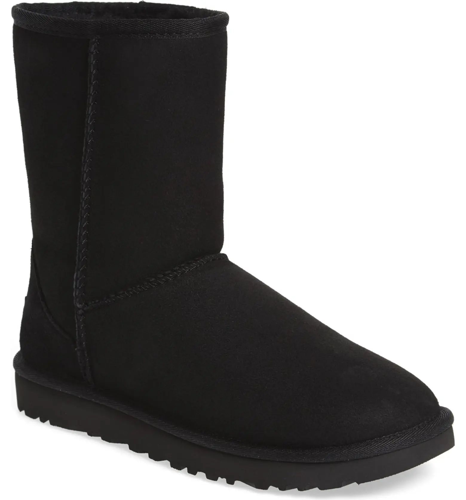 Classic II Genuine Shearling Lined Short Boot | Nordstrom