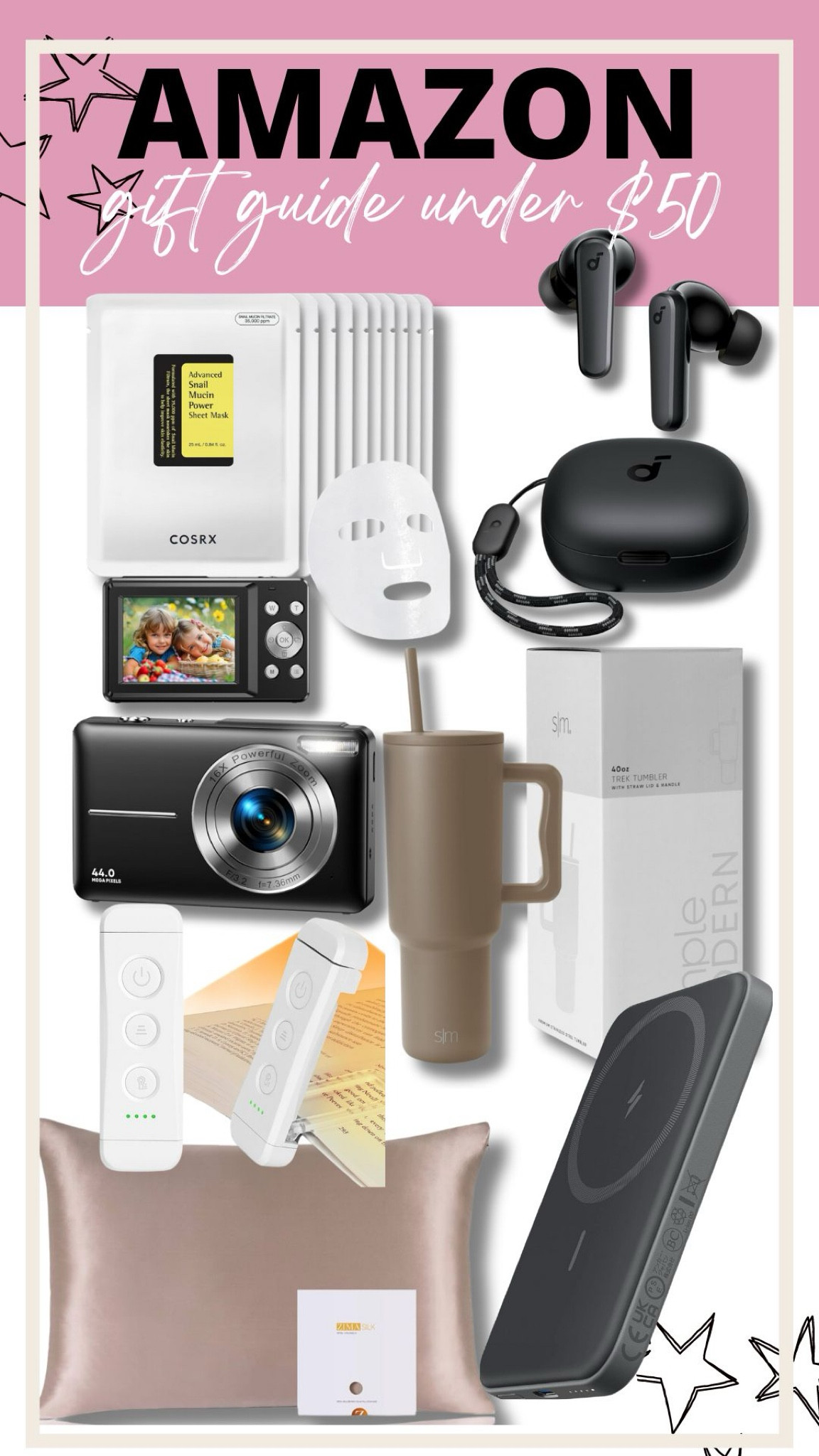Amazon gift guide for under $50!

Prime day | prime day deals | Amazon prime day | prime big deal days | Amazon gift ideas | Christmas gift ideas | Amazon deals 

#LTKSaleAlert #LTKFindsUnder50 #LTKxPrimeDay