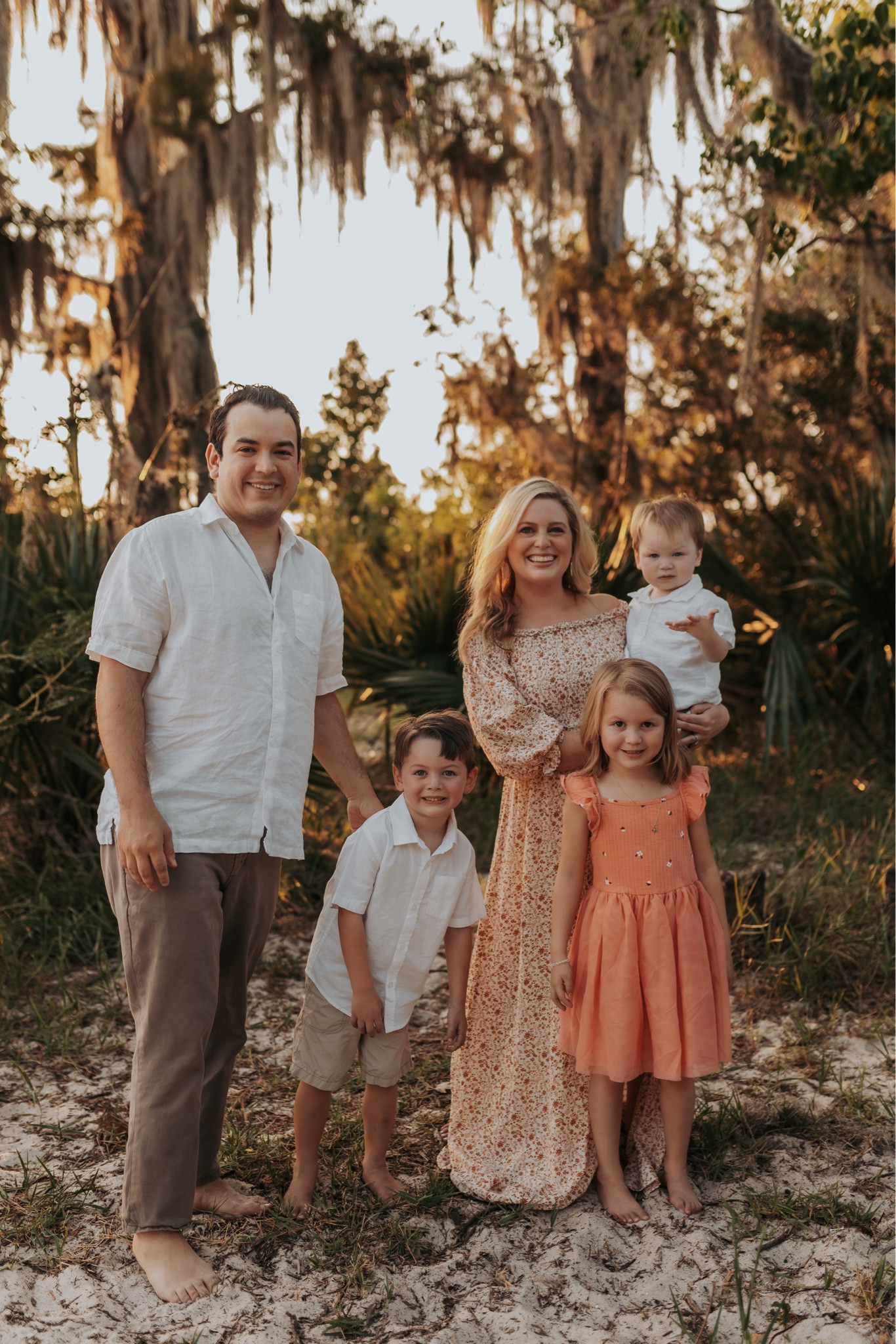 Our first family photos in over two years turned out so good! The kids jumped into the water immediately but we rolled with it! 

#LTKunder100 #LTKfamily #LTKFind