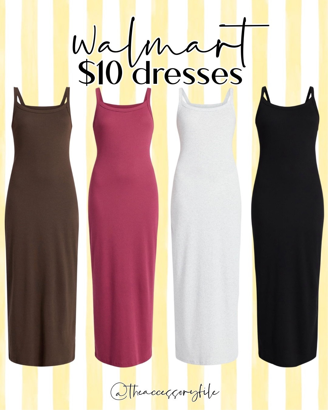 Adorable $10 dresses - would be so cute with sandals and a denim jacket! 

#LTKSeasonal #LTKootd