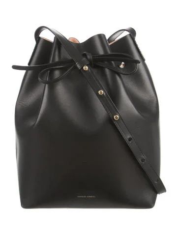 Mansur Gavriel Leather Bucket Bag | The Real Real, Inc.