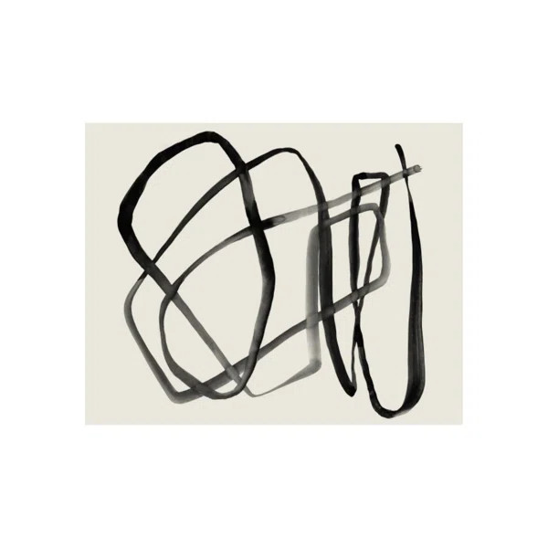 Guseul Park Motion In Lines I On Canvas by Guseul Park Print | Wayfair North America