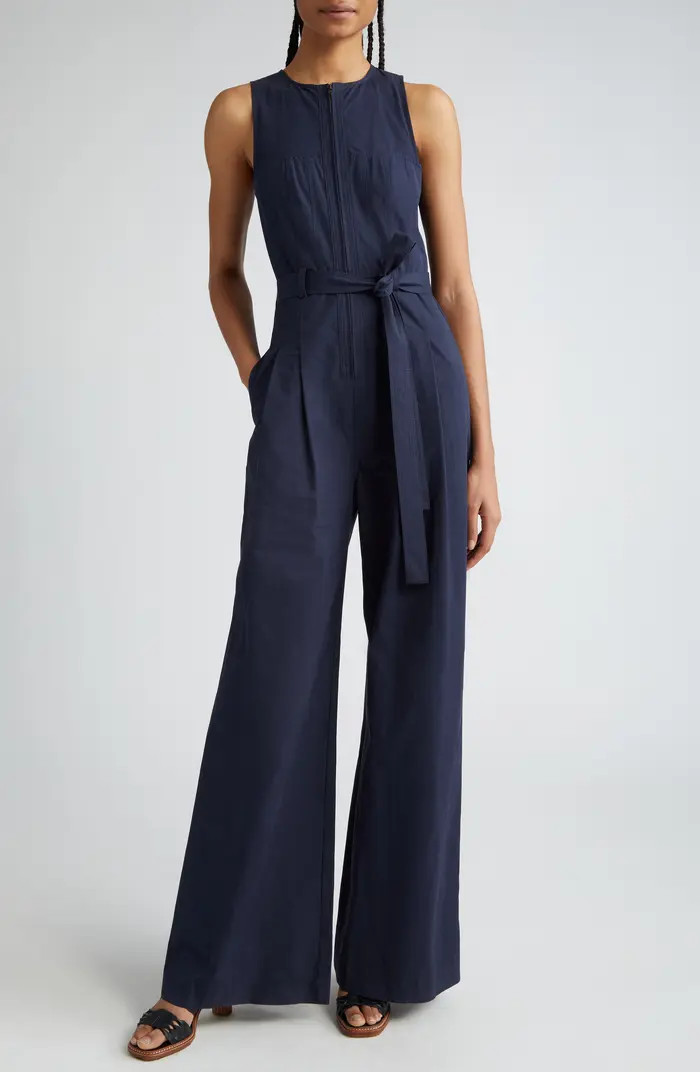 Marin Wide Leg Cotton Jumpsuit | Nordstrom