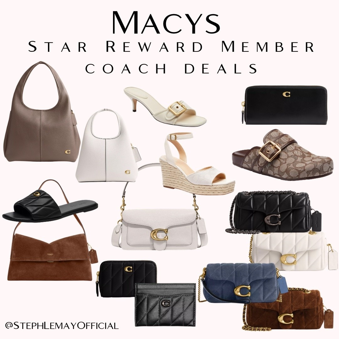 
Don’t miss this! I tagged my favs✨

Macy’s Star Rewards Members get $40 in Star Money (that's 4,000 bonus points) for every $150 COACH handbags, Men's bags & jewelry purchase, April 7-13

@Macys 

#LTKootd #LTKU #LTKSaleAlert