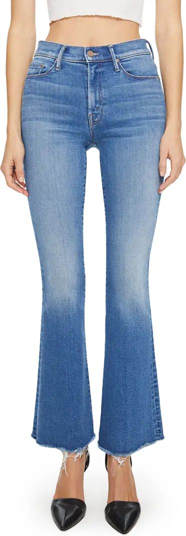 MOTHER Frayed High Waist Flare Jeans | Nordstrom | Nordstrom