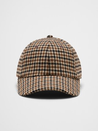 Plaid Baseball Hat | Banana Republic Factory
