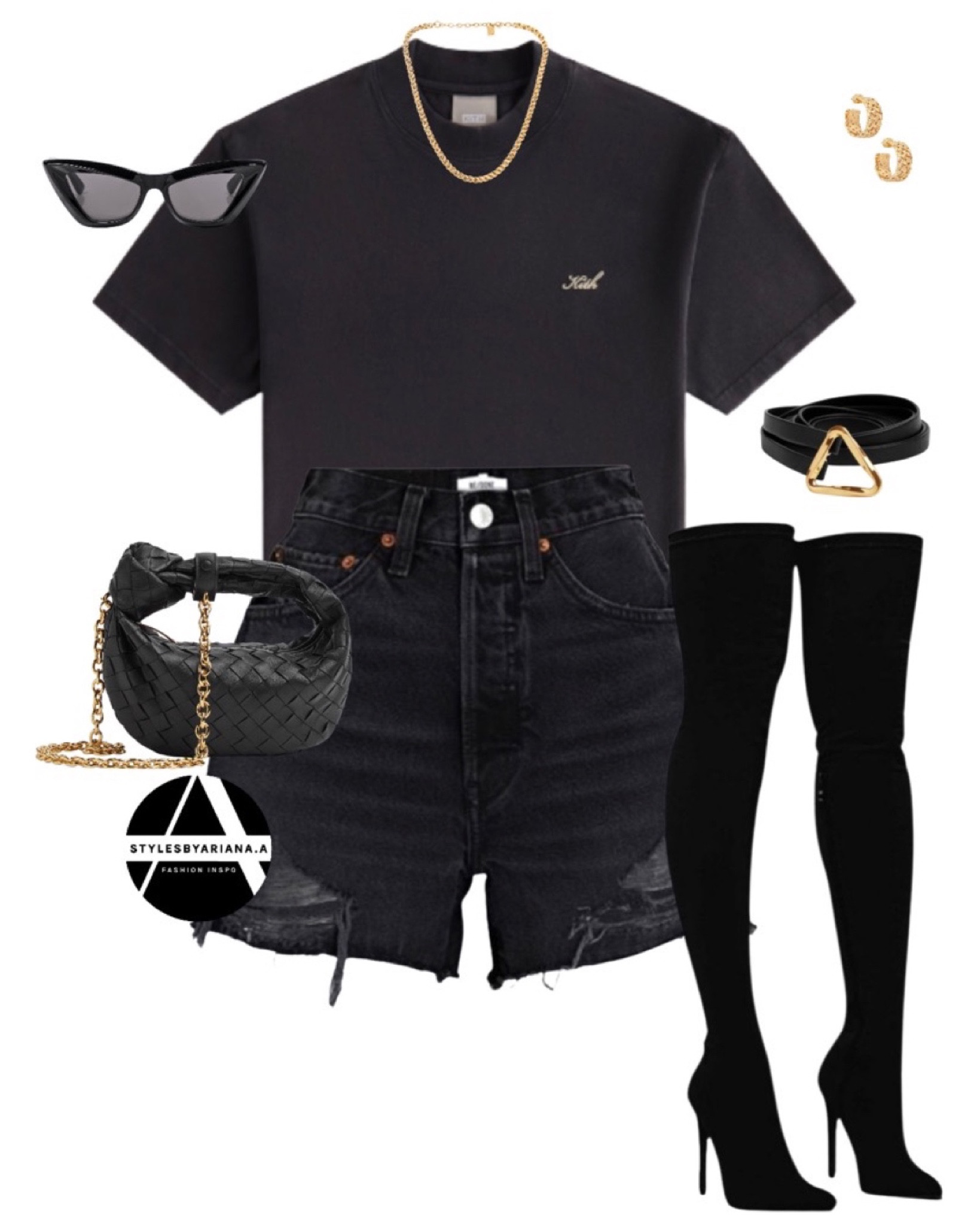 Sleek in black from head to toe, embracing fall's fierce vibe with thigh-high heeled boots. 🖤🍂 #FallFashion

#LTKstyletip #LTKSeasonal #LTKshoecrush