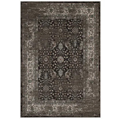 Benson Oriental Brown/Tan Area Rug | Wayfair North America