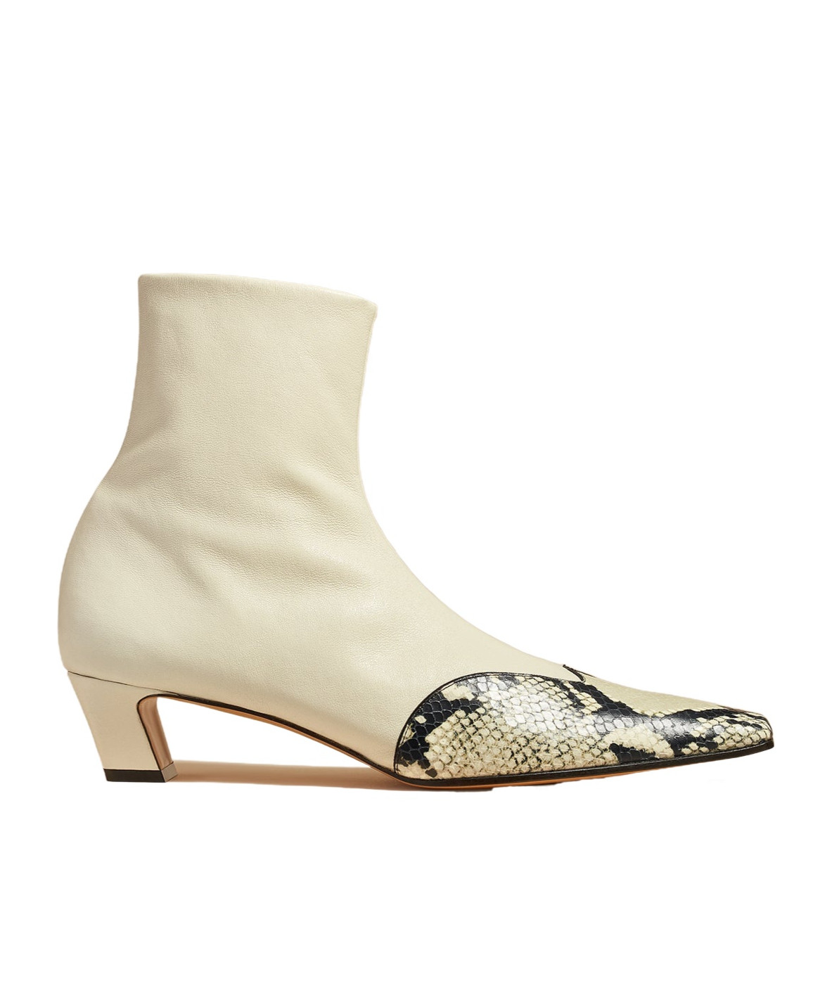 Khaite Square Toe Ankle Boots | Senser US