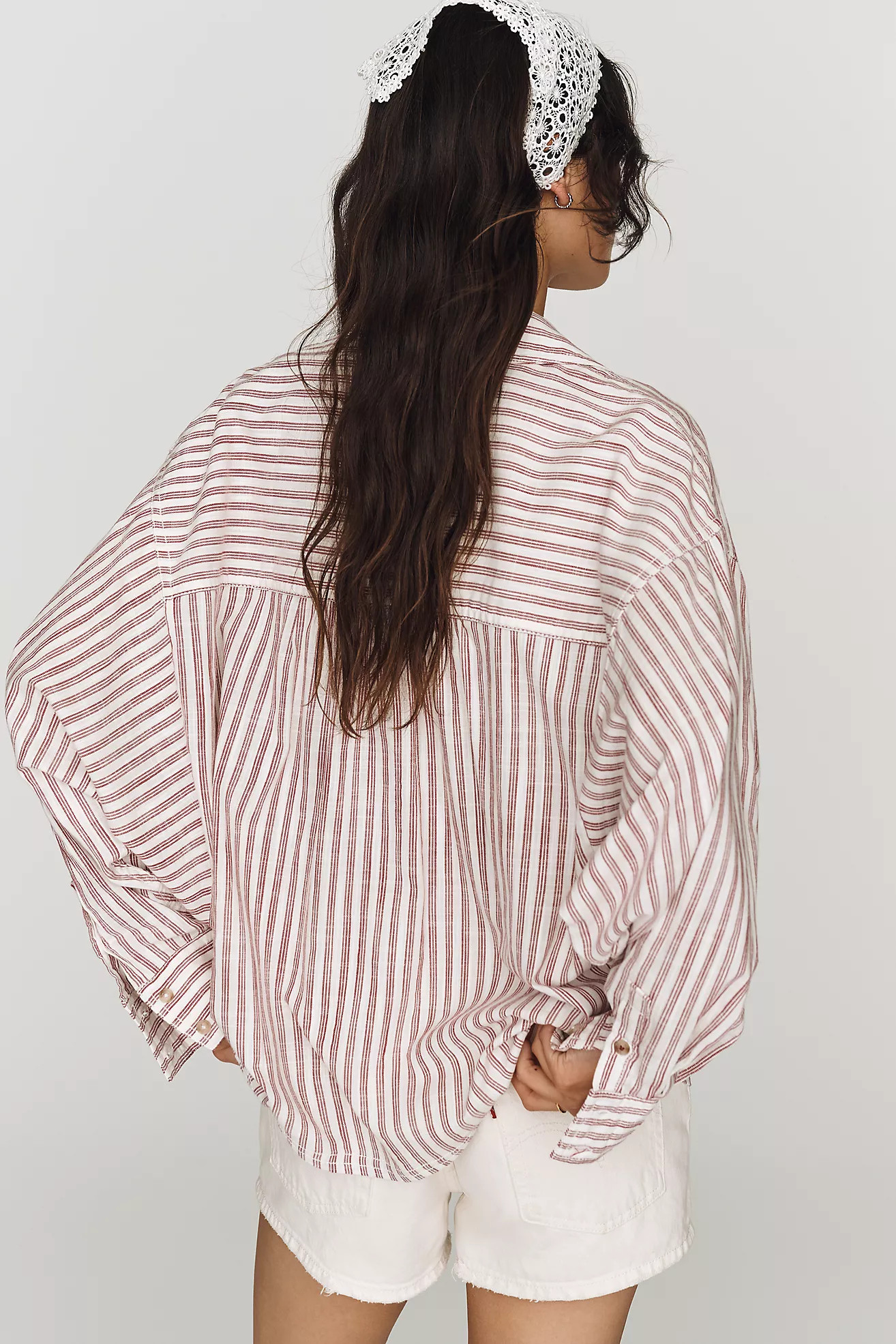 Issy Batwing Buttondown Shirt by Pilcro | Anthropologie (US)